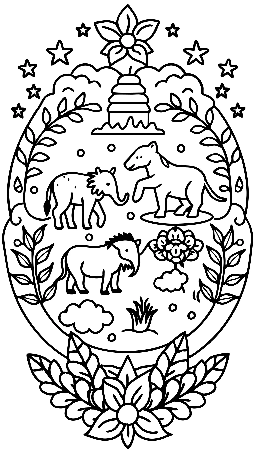 free animal coloring pages for adults